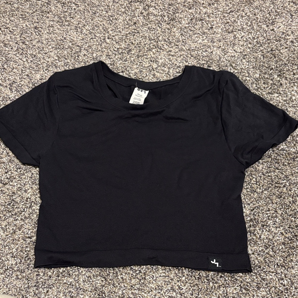 Black Women's Crop Top